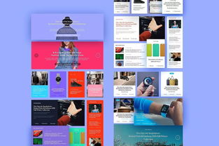 解锁创意宝库 Behance设计师必备的7大类网页模板与UI套件指南